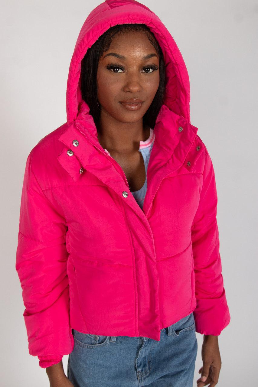 Hooded Puffer Jacket Product Image