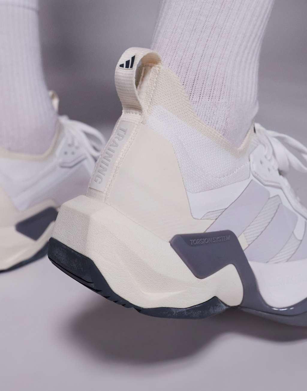 adidas Performance Rapidmove ADV sneakers in white Product Image