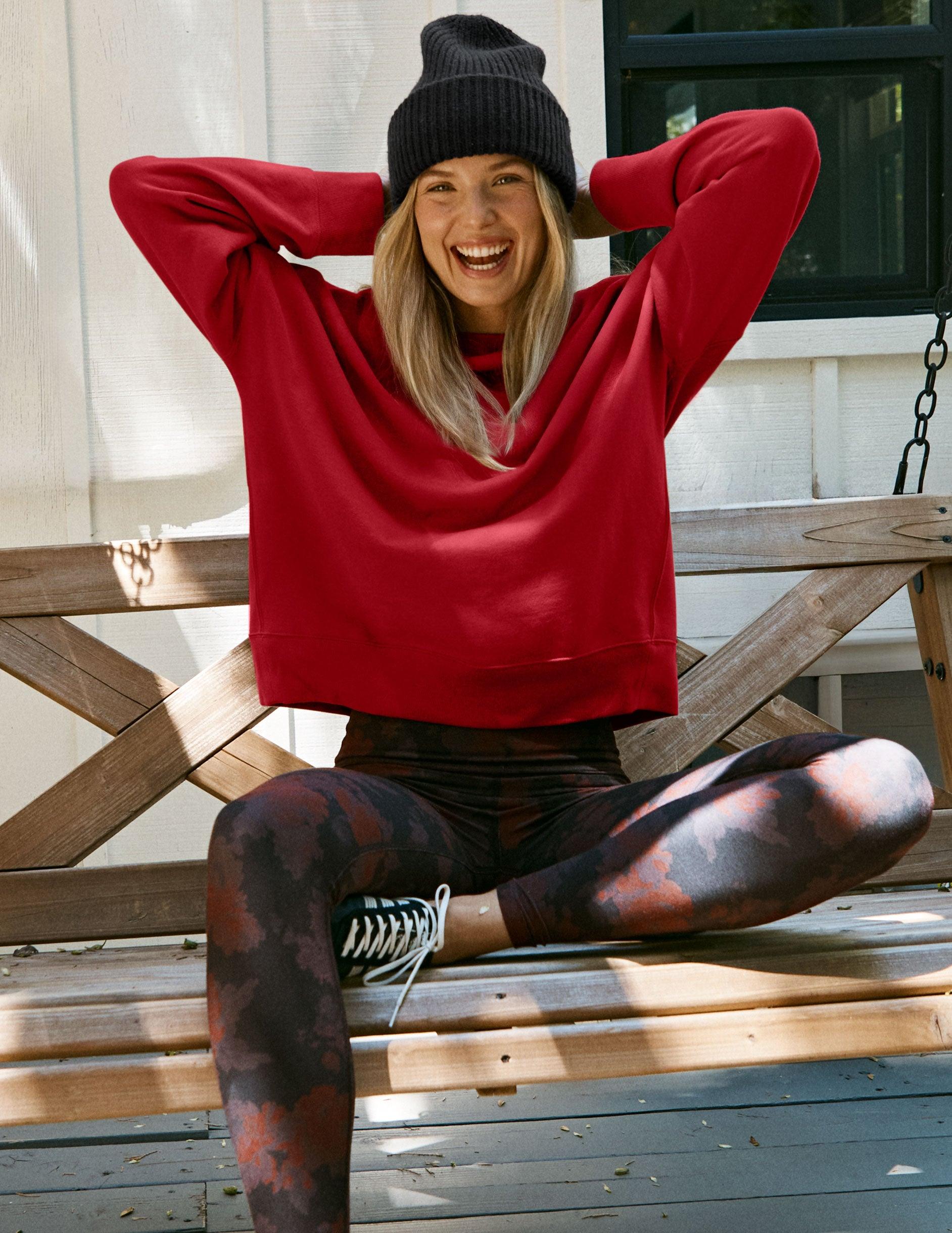 LuxeFleece Oversized Sweatshirt Product Image