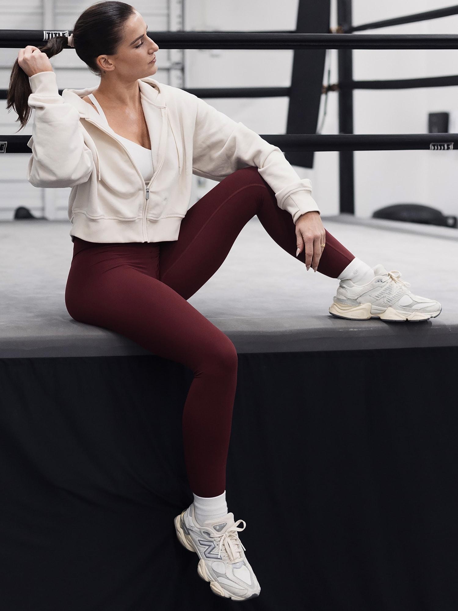 Forever Fleece Crop Full Zip Product Image