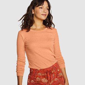 Women's Favorite Long-Sleeve Crewneck T-Shirt Product Image