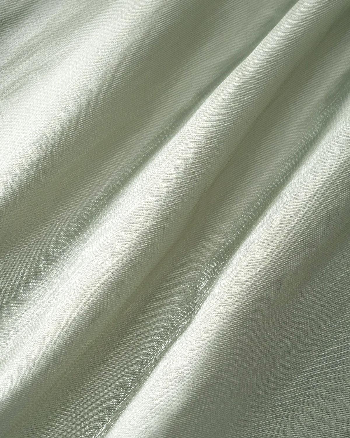 Green Boat Neck Ruched Maxi Dress Product Image