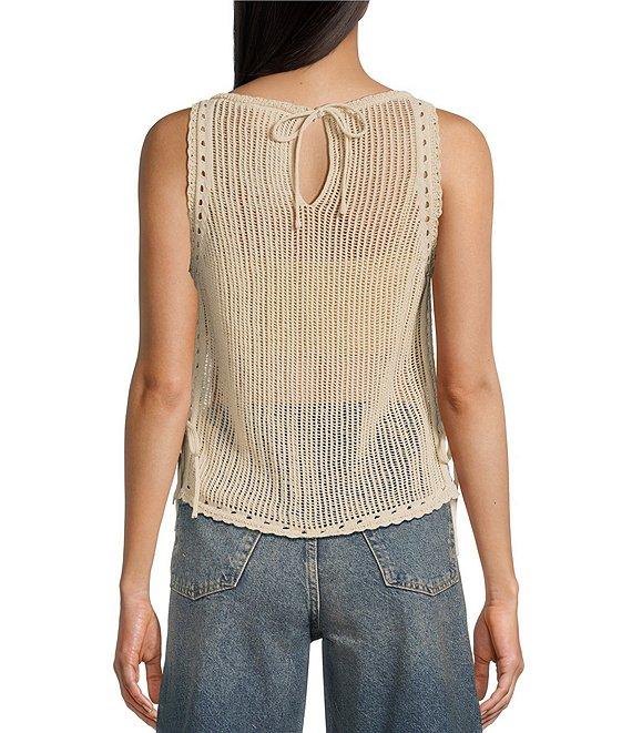 BDG Urban Outfitters Crocheted Knit Vest Product Image