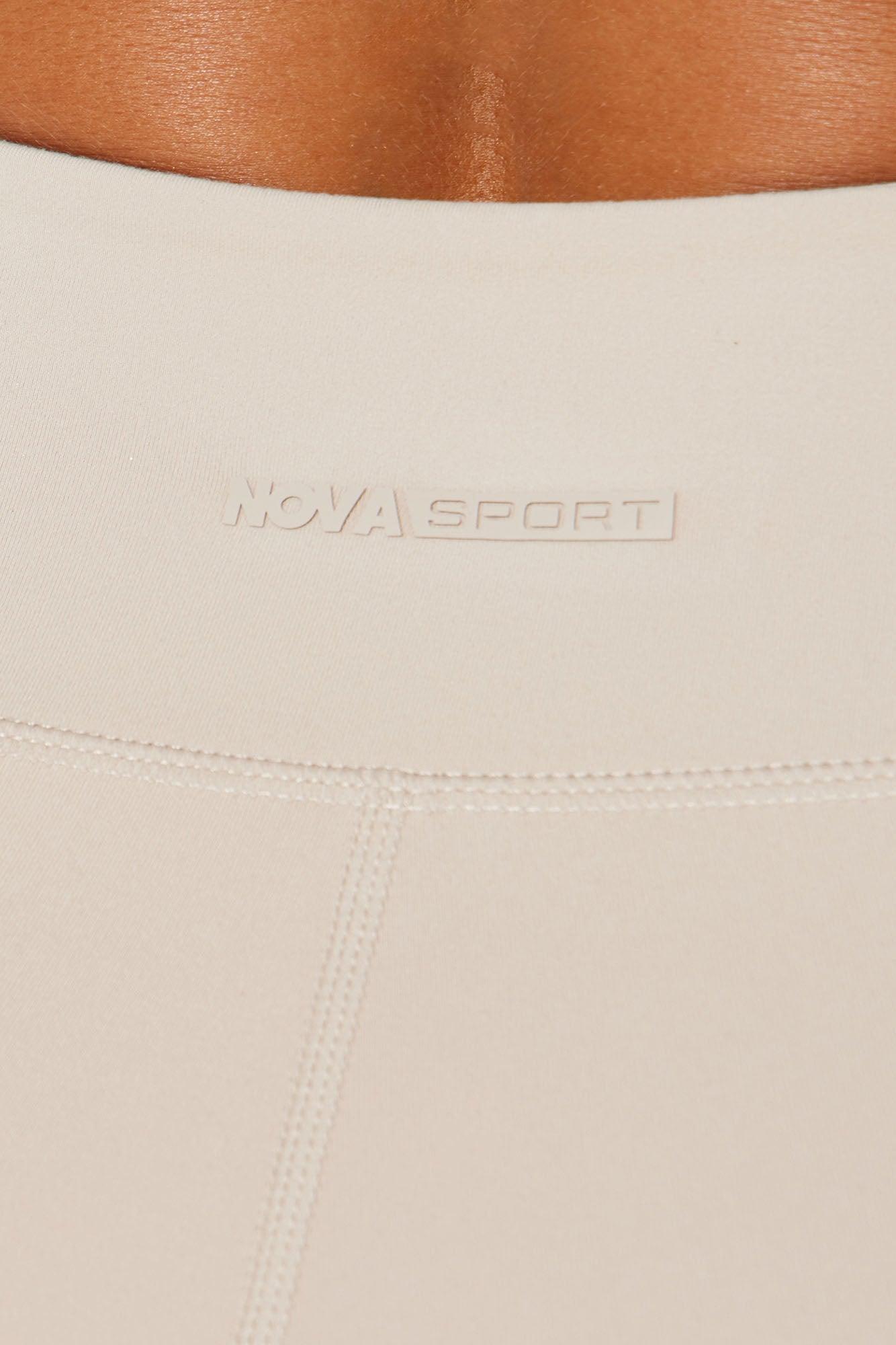 Hill Hiker Super Soft Active Legging - Taupe Product Image