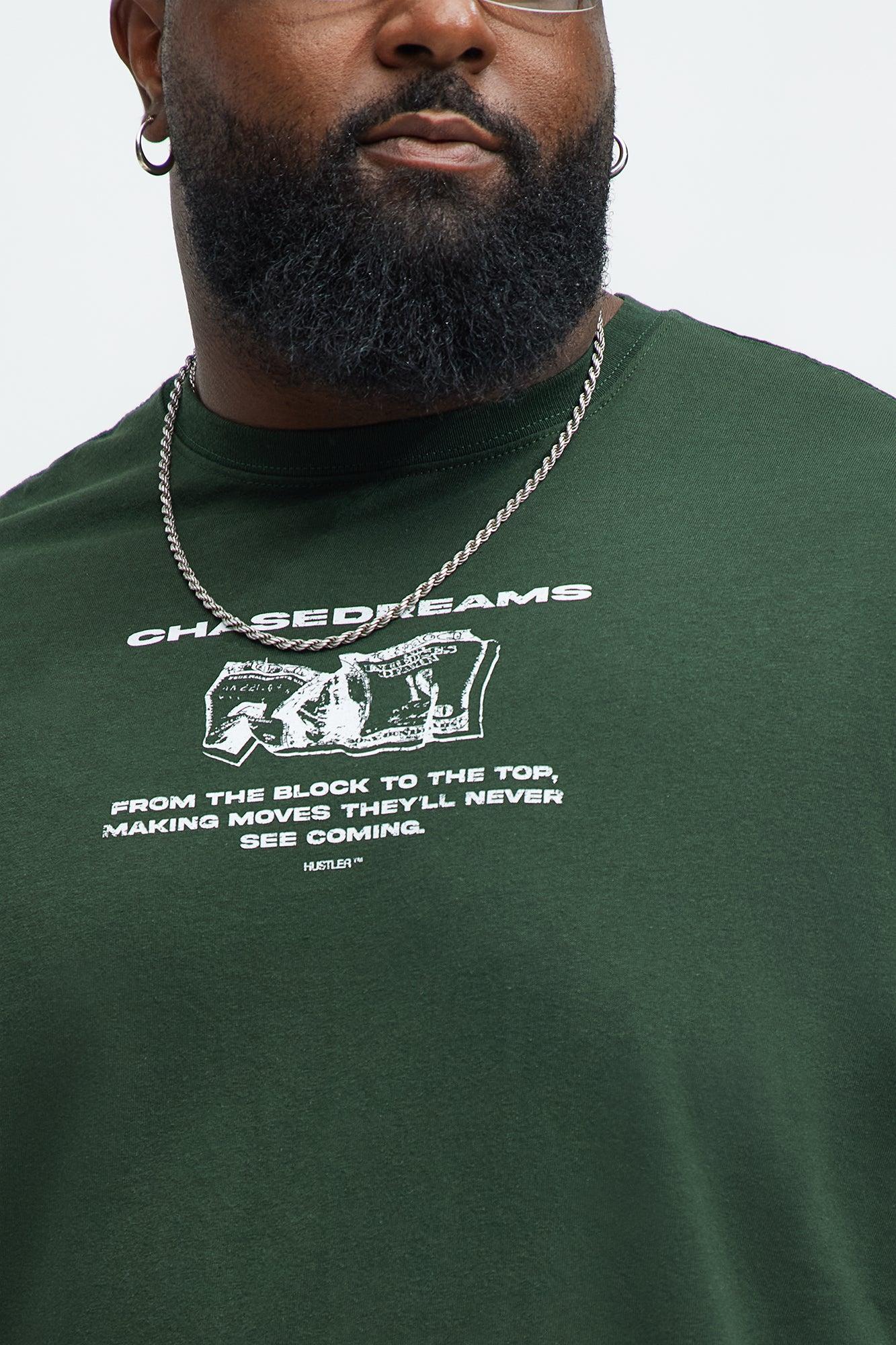 Dream Hustler Short Sleeve Tee - Green Product Image