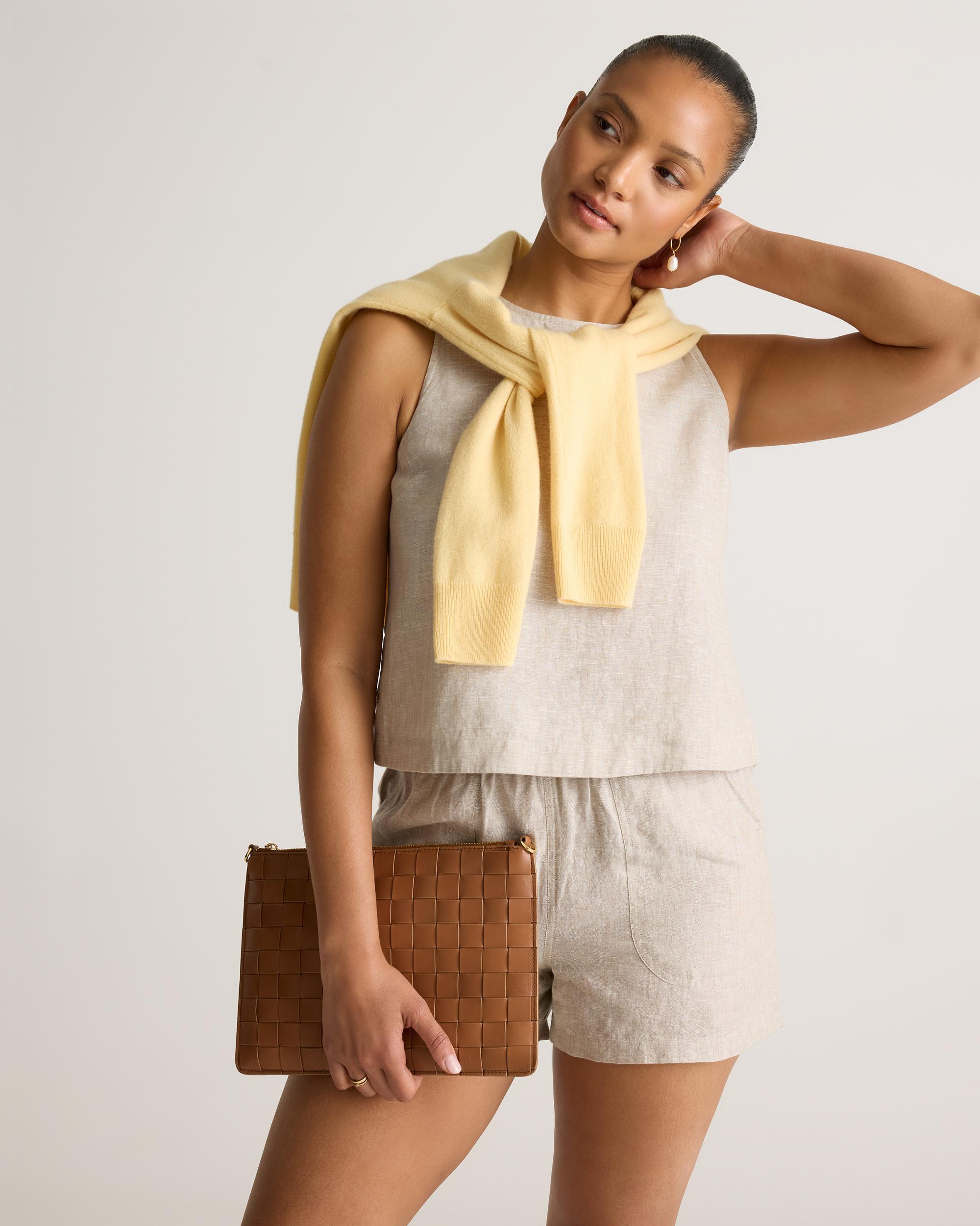 Quince | Women's 100% European Linen Shorts Size XS Product Image