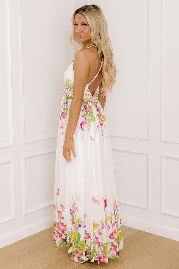 Whimsical Moment Floral Maxi Dress Product Image