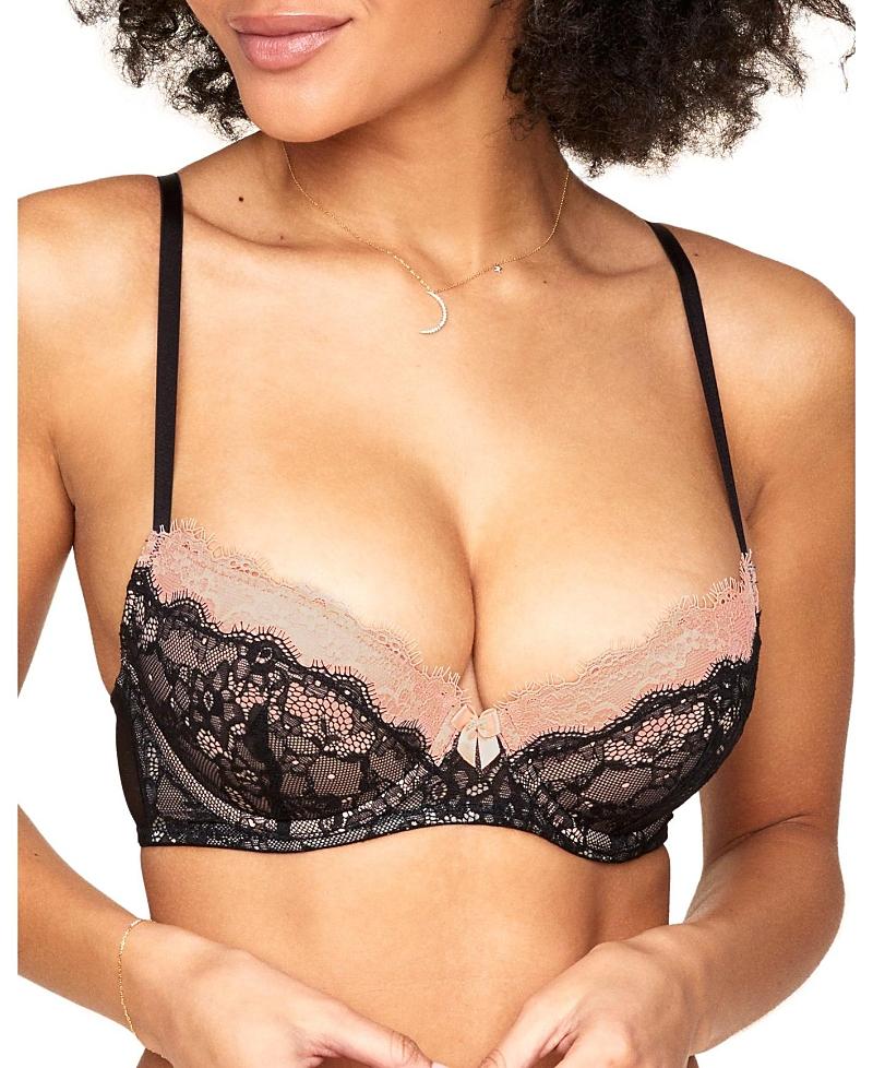 Adore Me Womens Emanuelly Push Up Balconette Bra Product Image