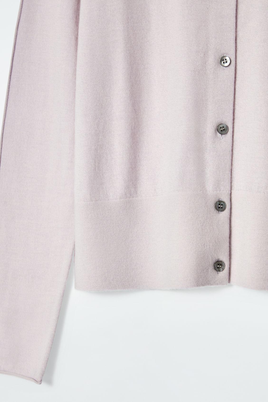 FINE PURE CASHMERE CARDIGAN Product Image