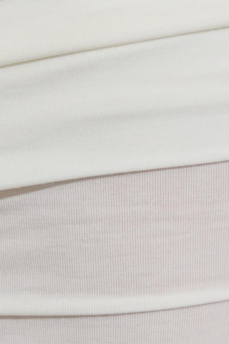 Ribbed Double Layer T-Shirt Product Image