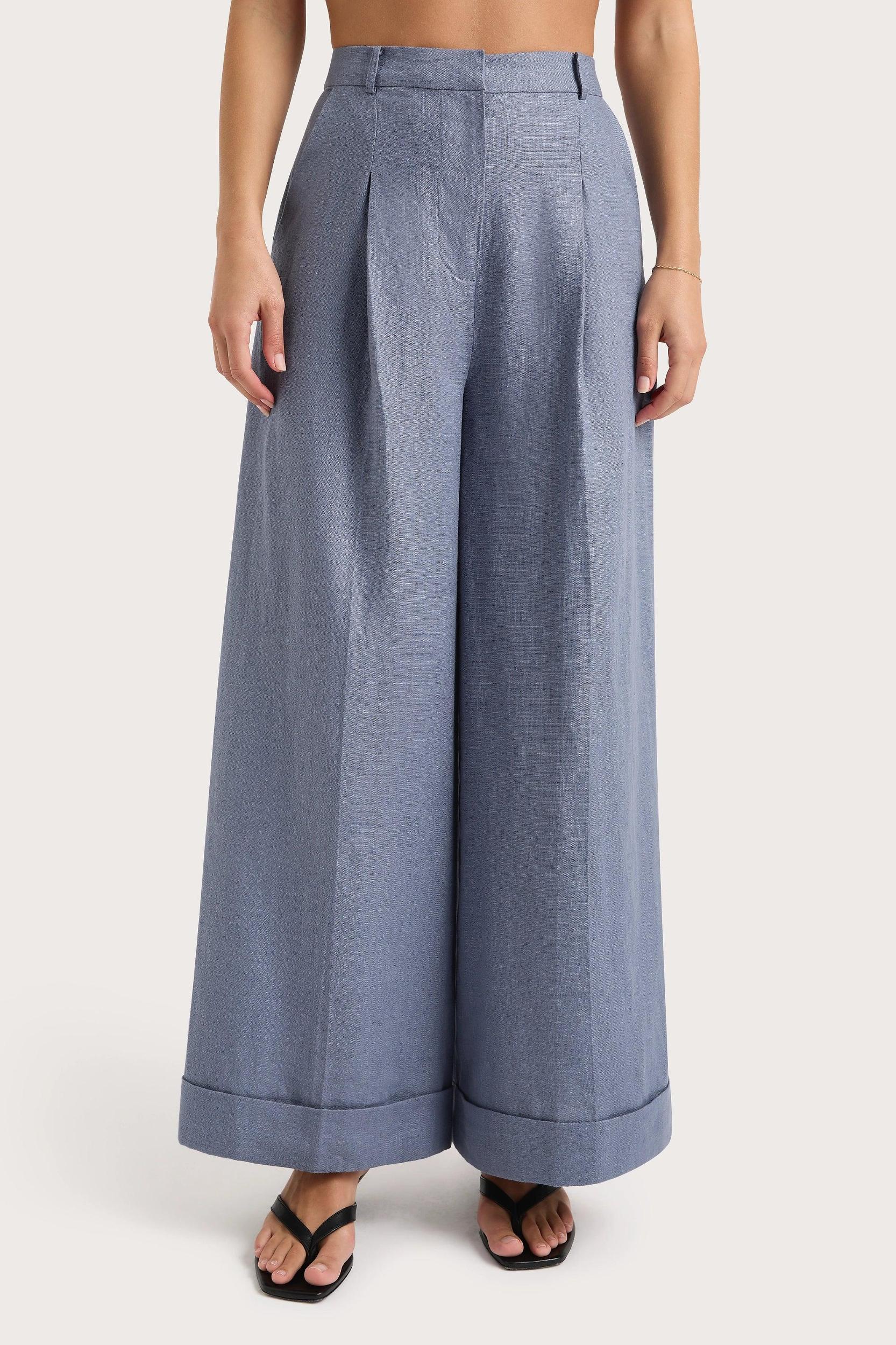 Clove Trouser Cornflower Blue - Final Sale Product Image