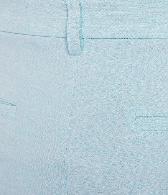 Roundtree & Yorke Classic Flat Front Performance Space Dye 8#double; Pull On Shorts Product Image