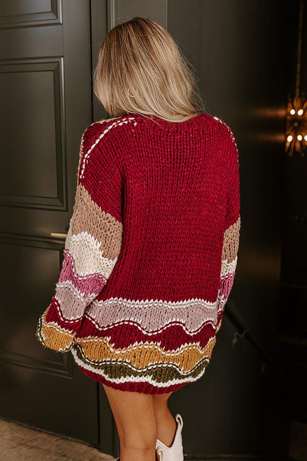 Cozy Mindset Knit Cardigan Product Image