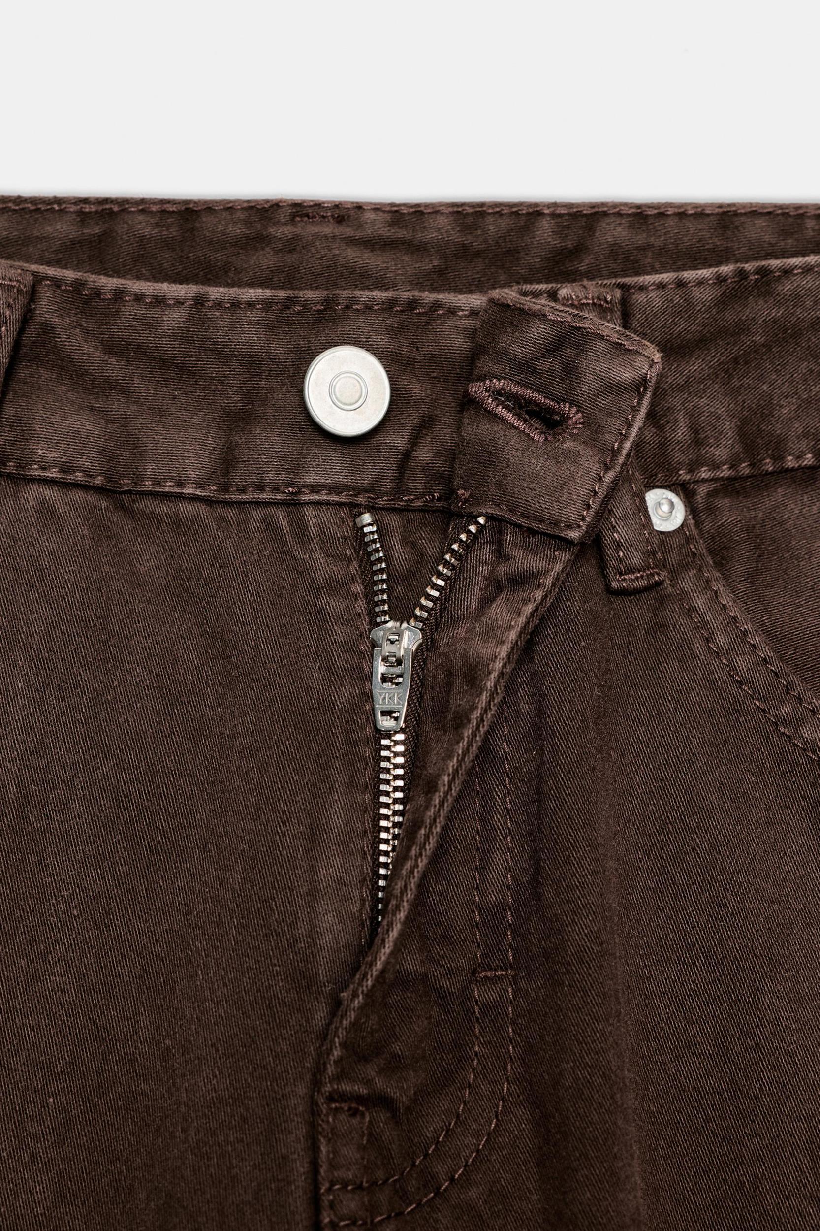 TRF BALLOON MID-RISE JEANS WITH BELT LOOPS Product Image