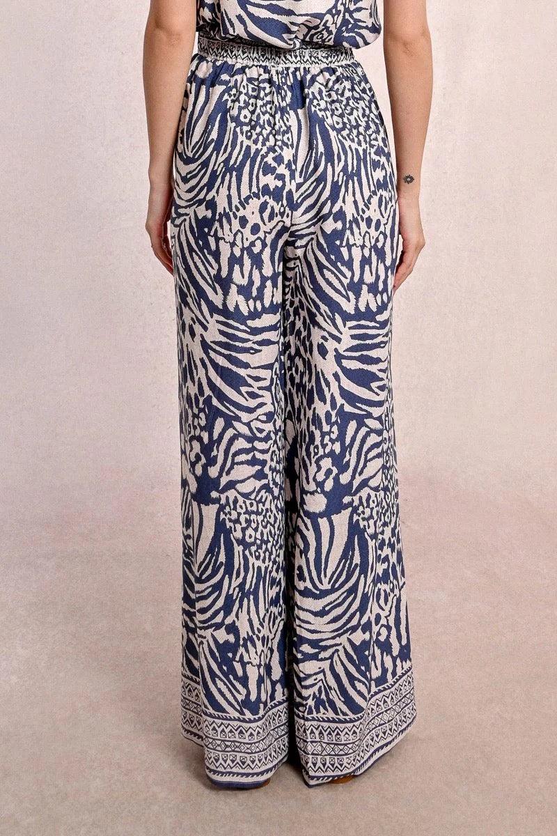 Zebra Wide Leg Pants Product Image