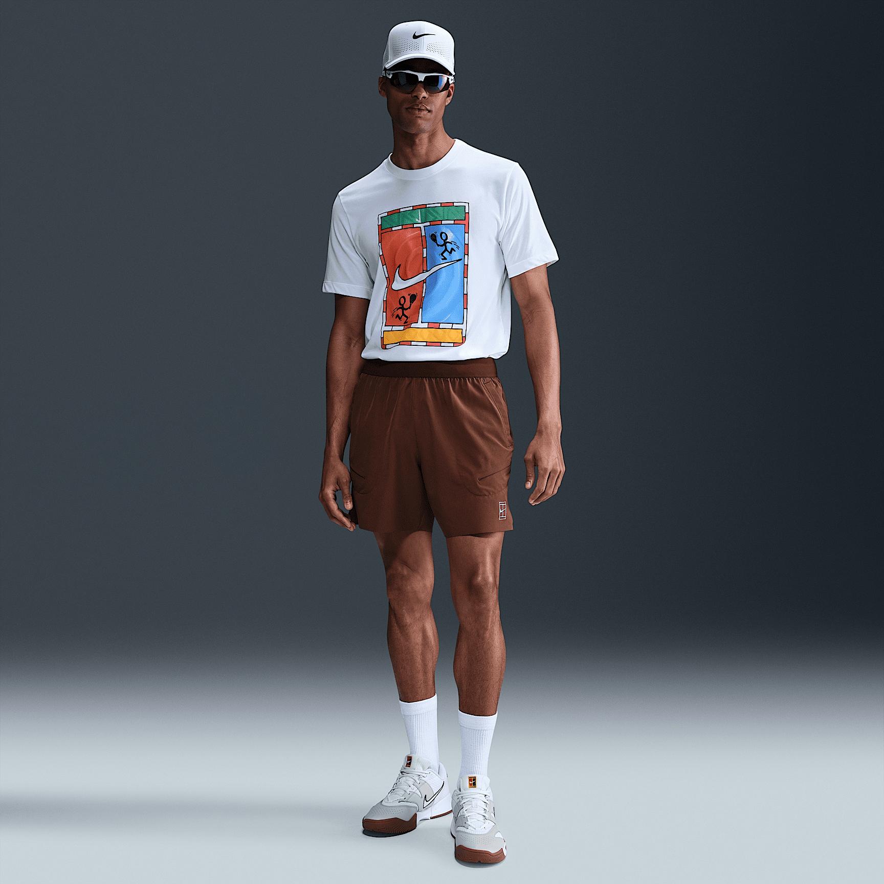 Nike Mens Court Dri-FIT Tennis T-Shirt | HV1715-010 Product Image