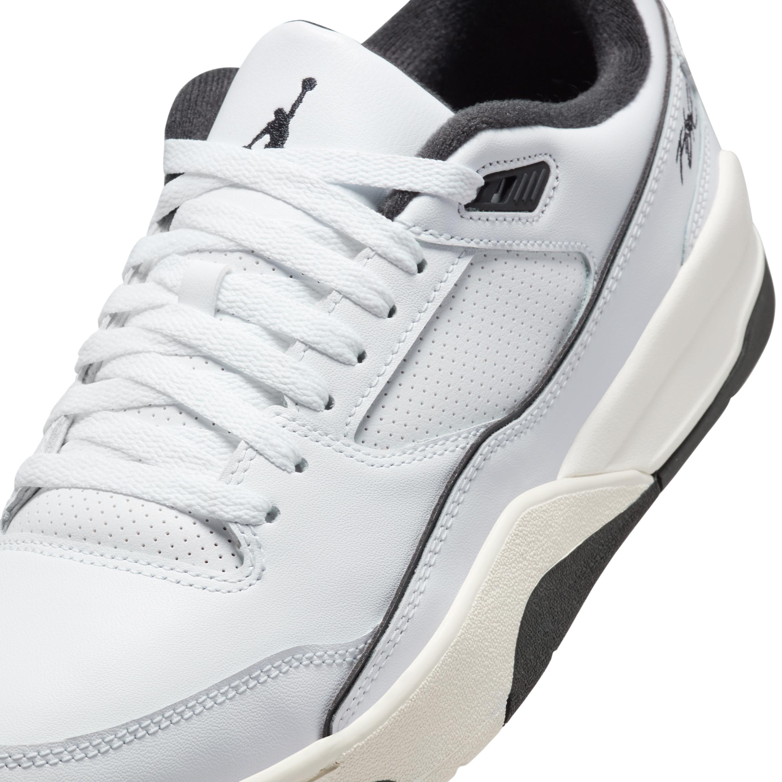Jordan Mens Jordan Flight Court - Mens Shoes Black/White Product Image