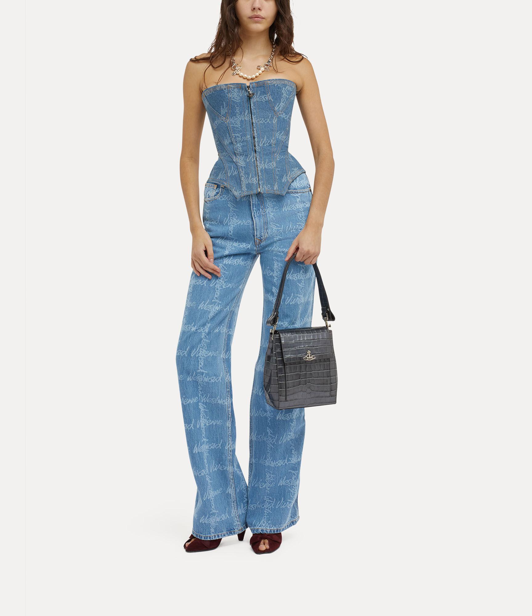 Denim Cobrax Corset Product Image