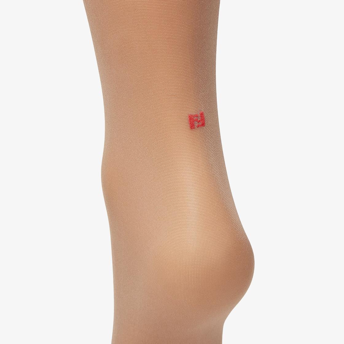 PantyhoseNude-color nylon pantyhose Product Image