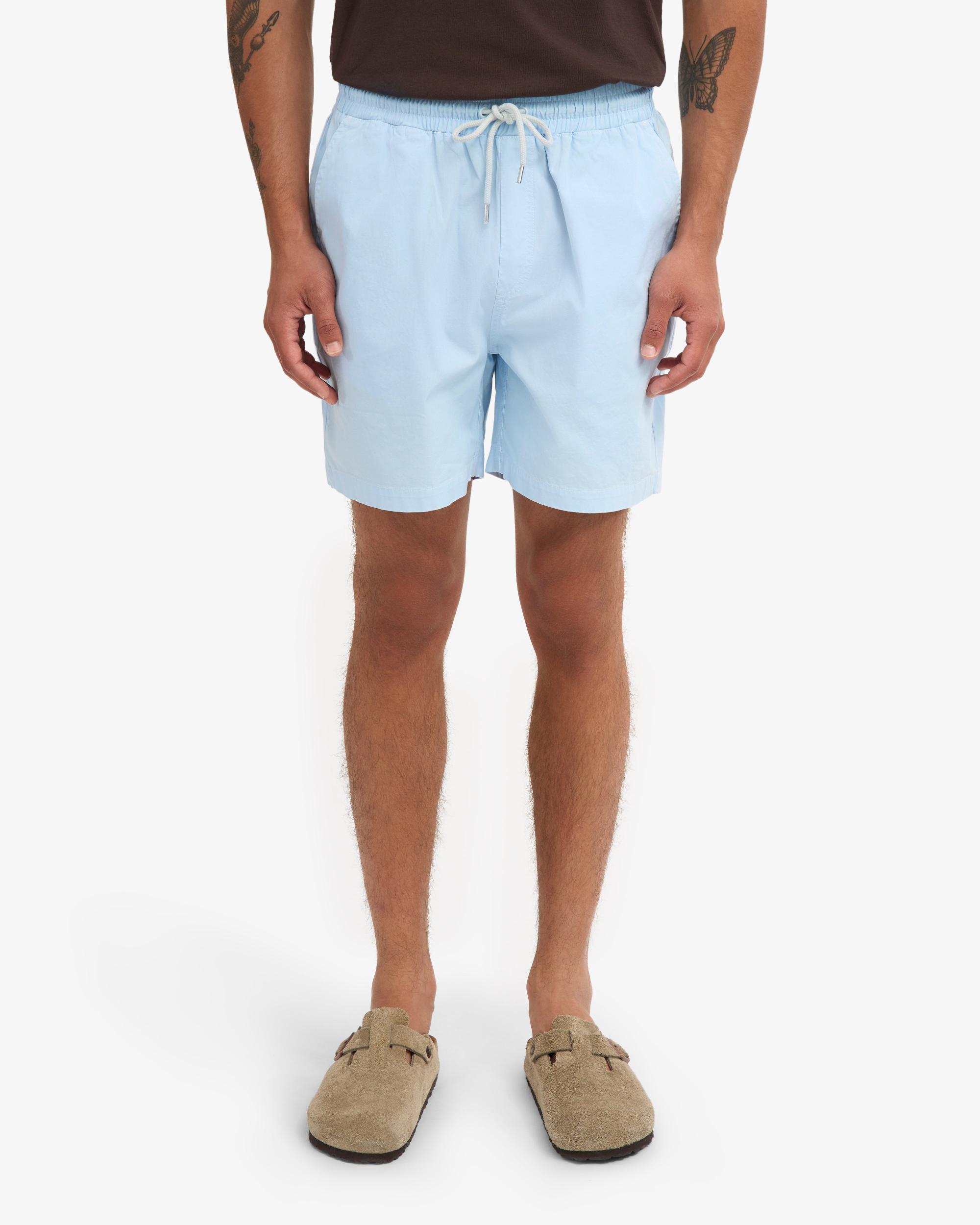Organic Twill Shorts - Polar Blue Product Image