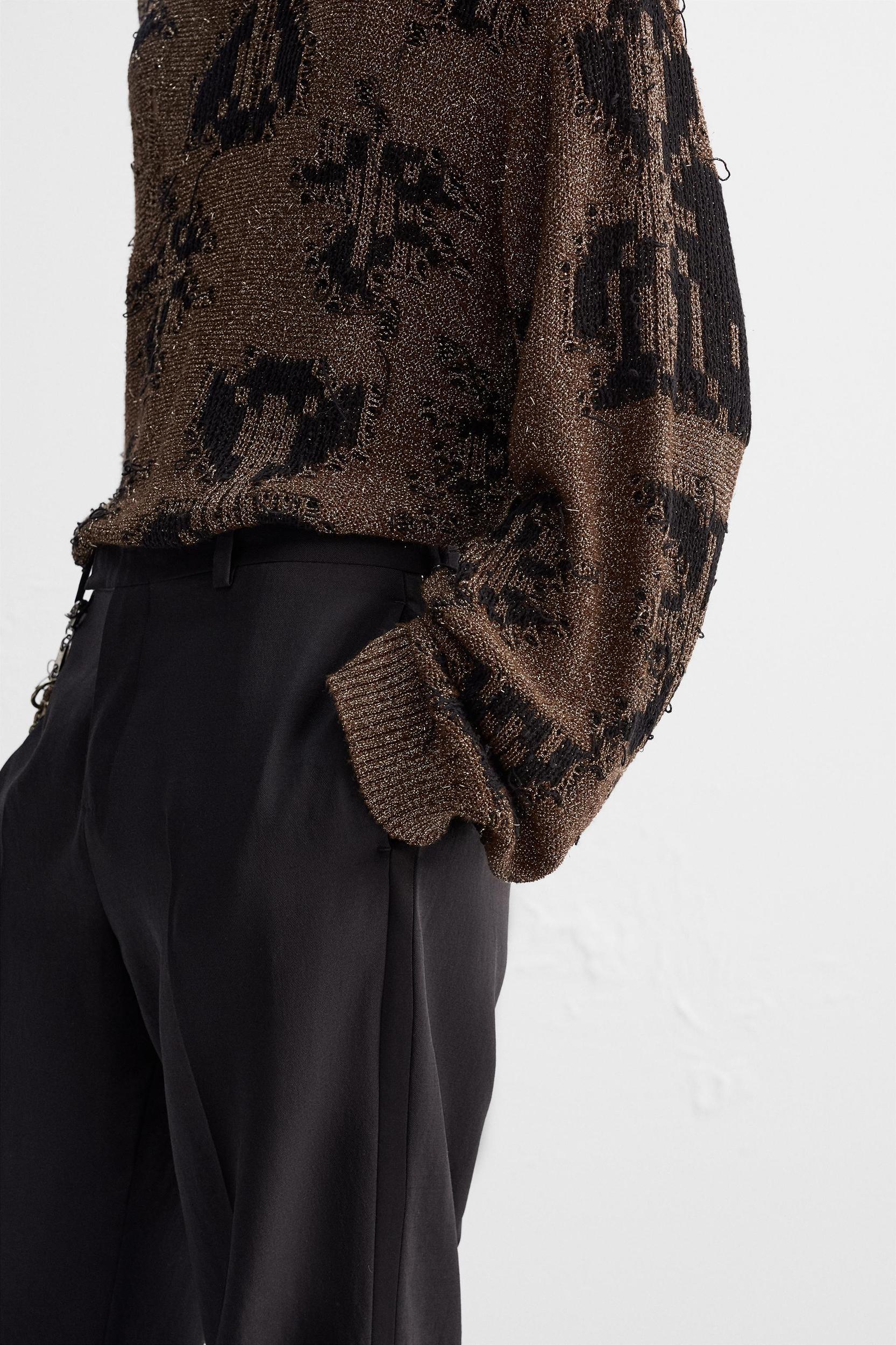 SHINY OPEN KNIT SWEATER LIMITED EDITION Product Image