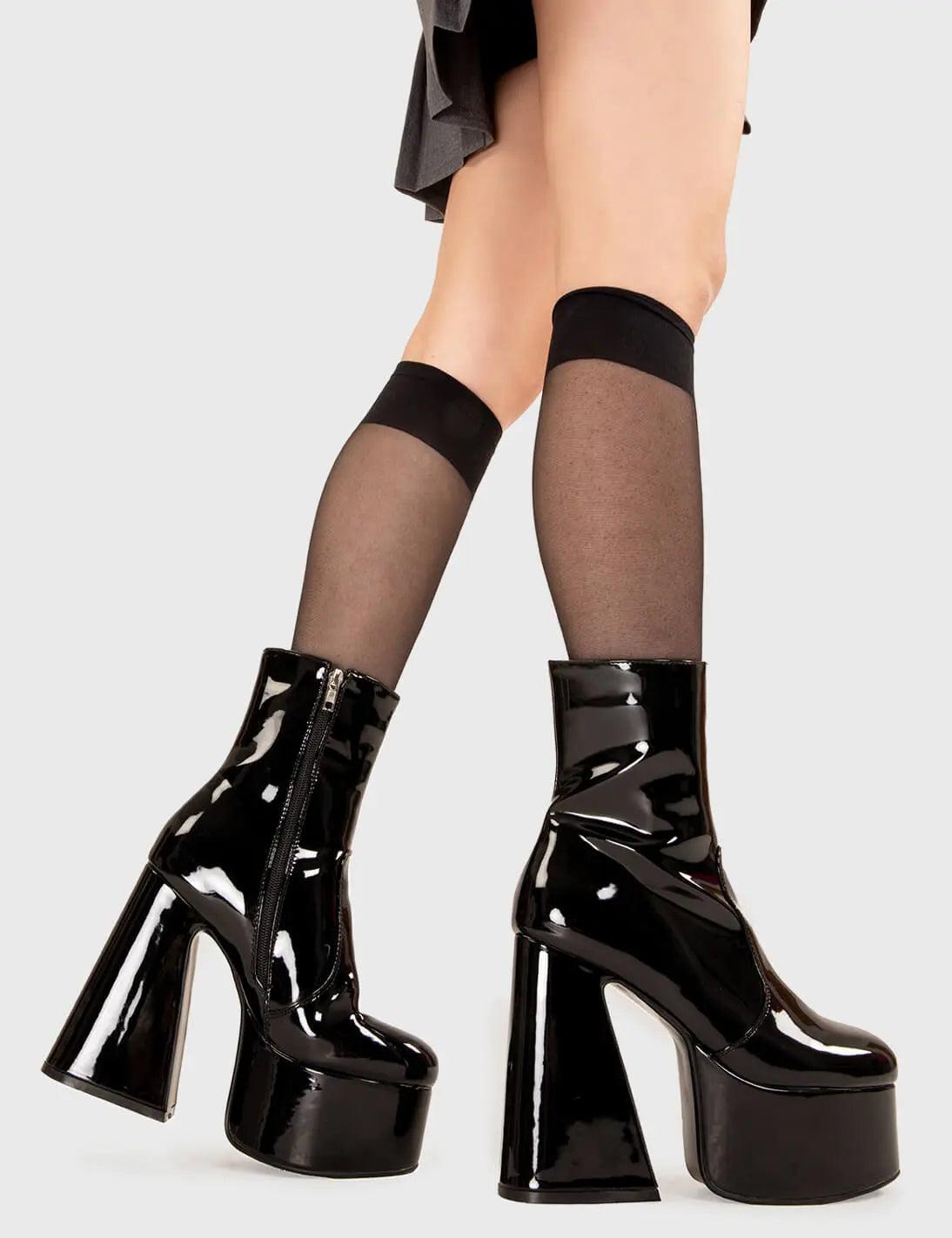 Under Cover Platform Ankle Boots Product Image