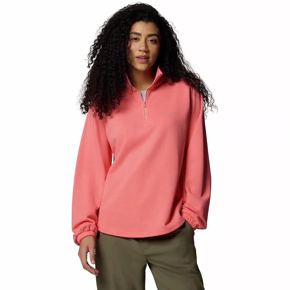 Columbia Women's Columbia Trek French Terry Half Zip Pullover- Product Image