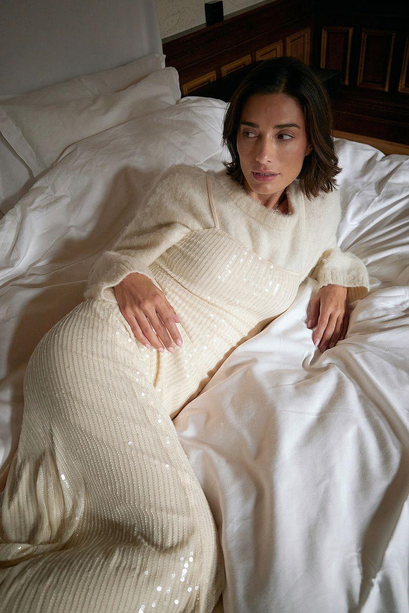 Mermaid Sequin Maxi Dress Product Image