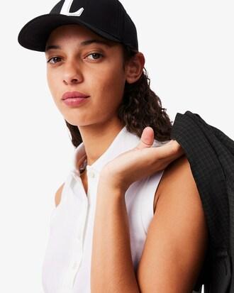 Slim Fit L.12.D Sleeveless Stretch Polo Shirt Product Image