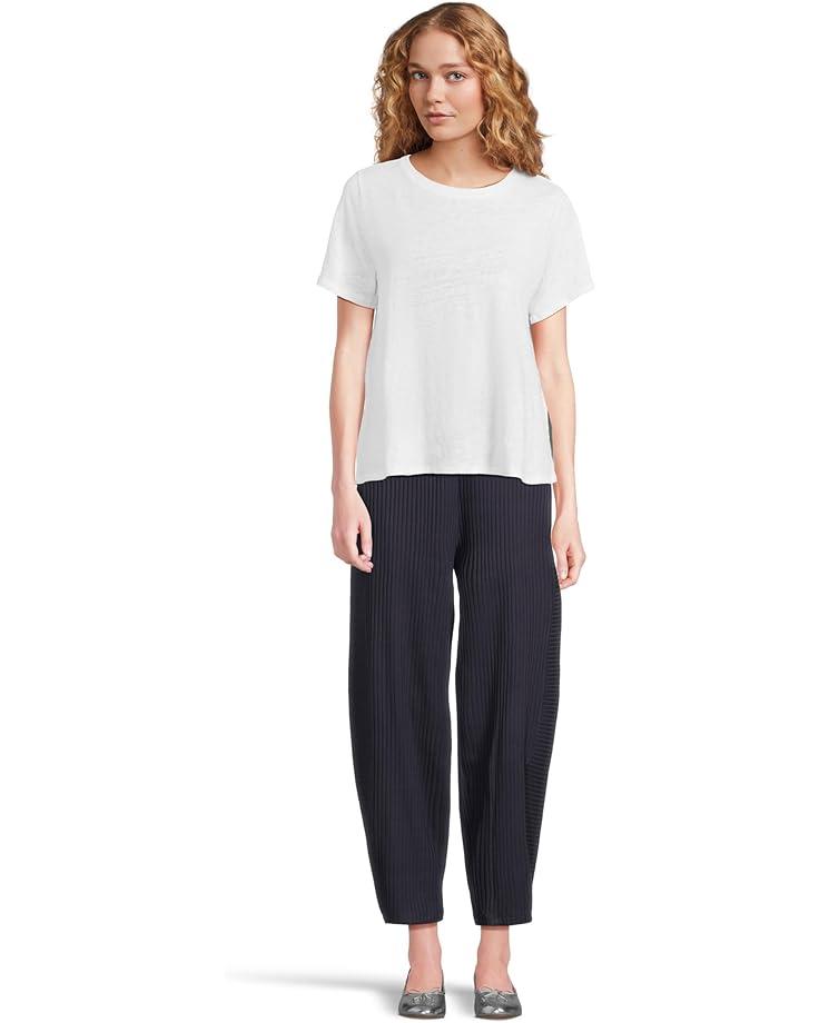 Organic Pima Cotton Jersey Round Neck Tee Product Image