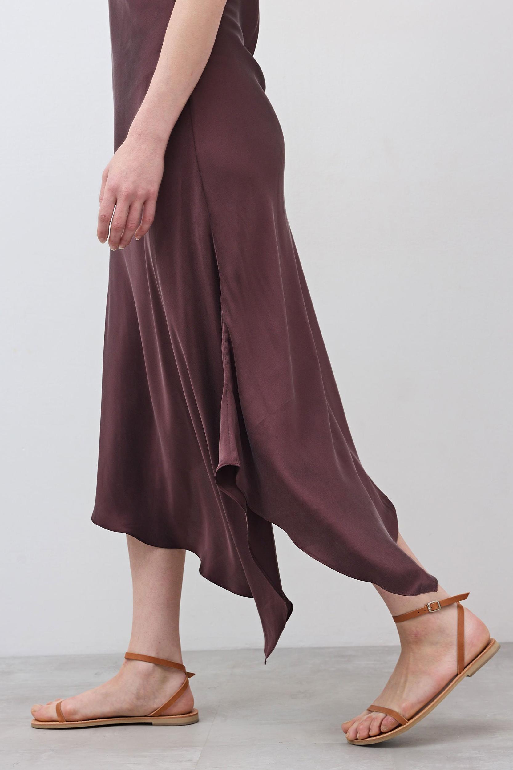 Cut on Bias Silk Dress Product Image