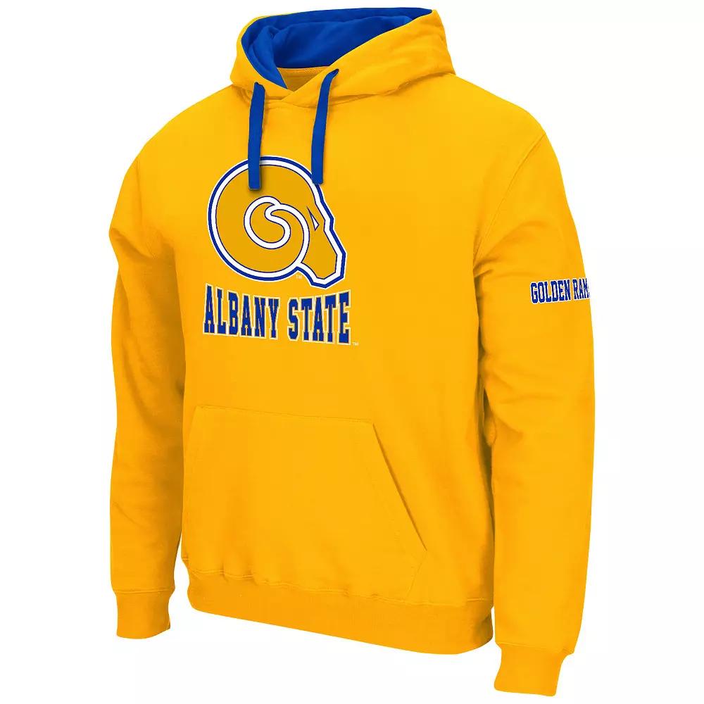 Men's Colosseum Albany State University Golden Rams Fleece Hoodie,  Product Image