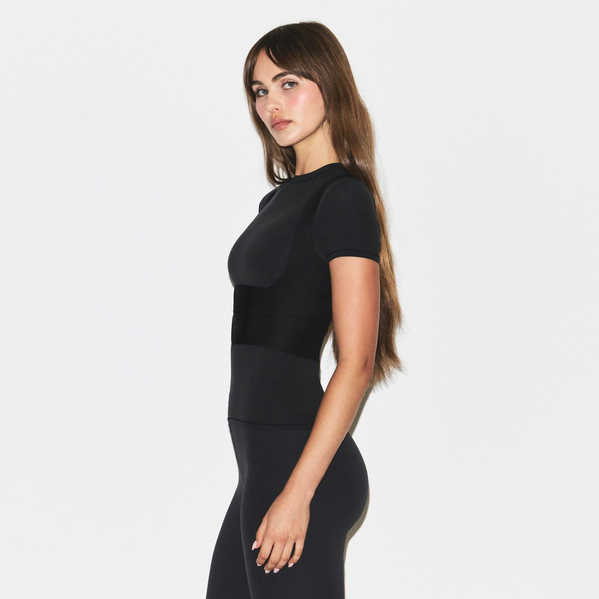 SKIMS BODY POSTURE TRAINER VEST | ONYX Product Image