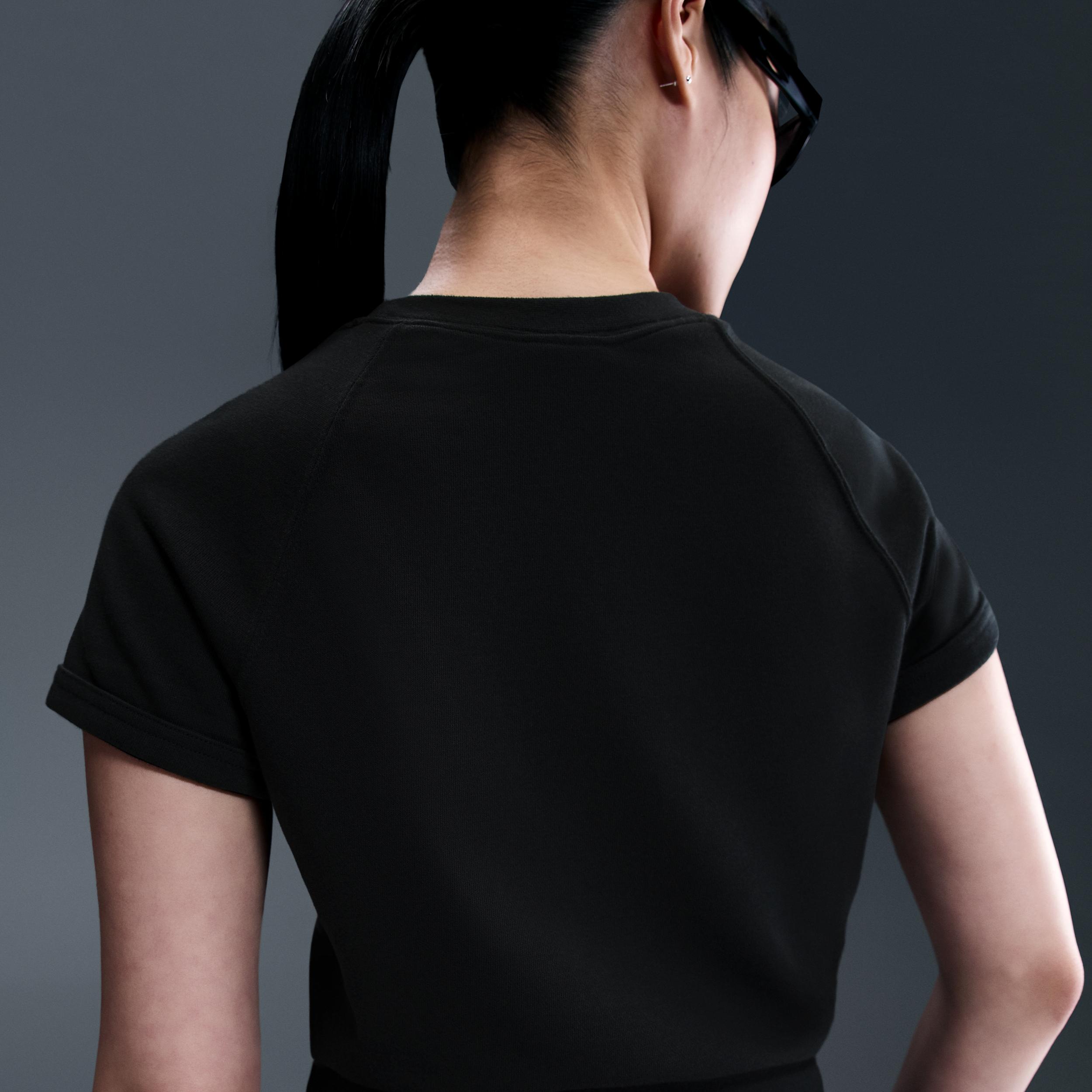 Women's Nike Sportswear Chill Terry Short-Sleeve French Terry Top Product Image