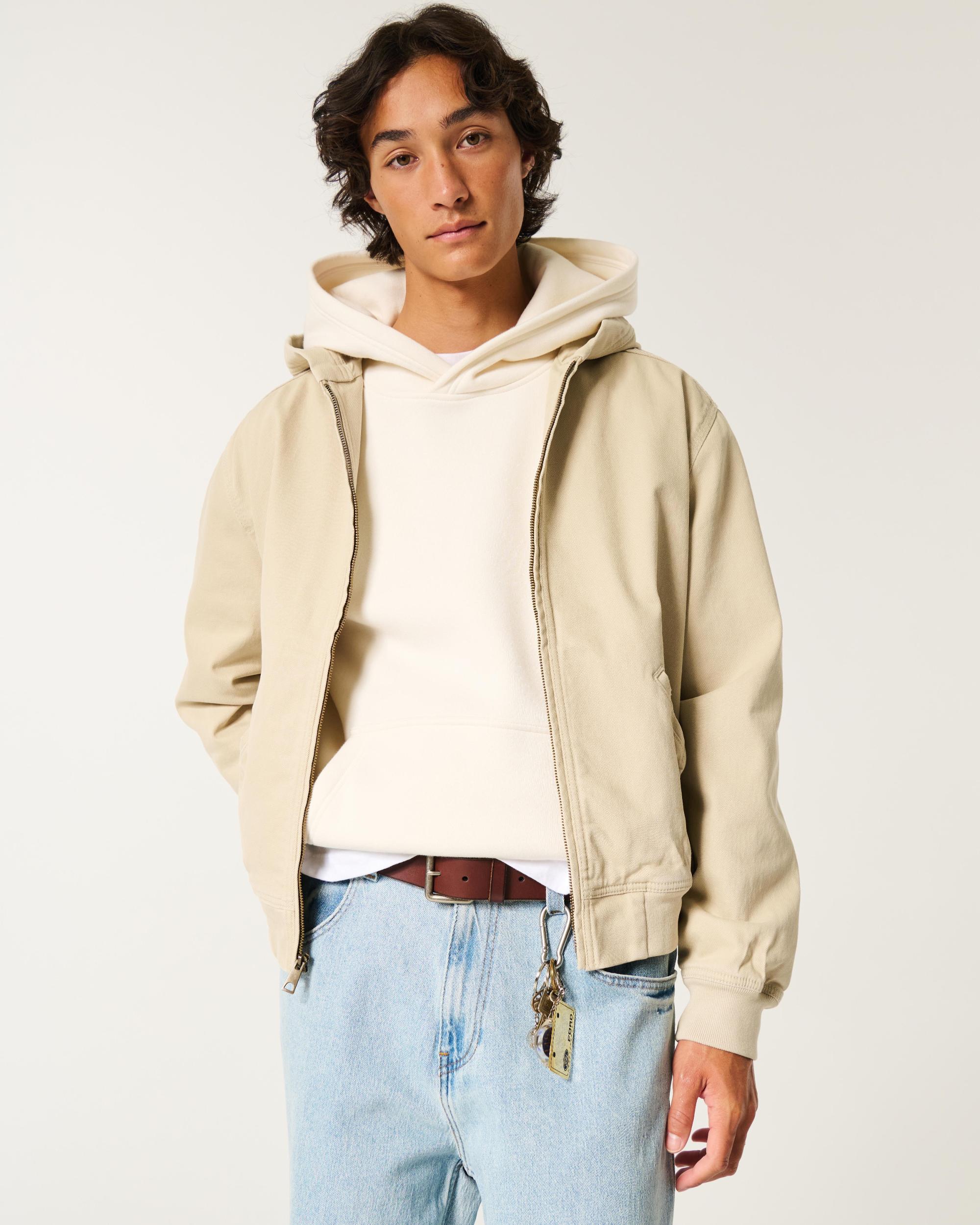 Zip-Up Workwear Hoodie Product Image