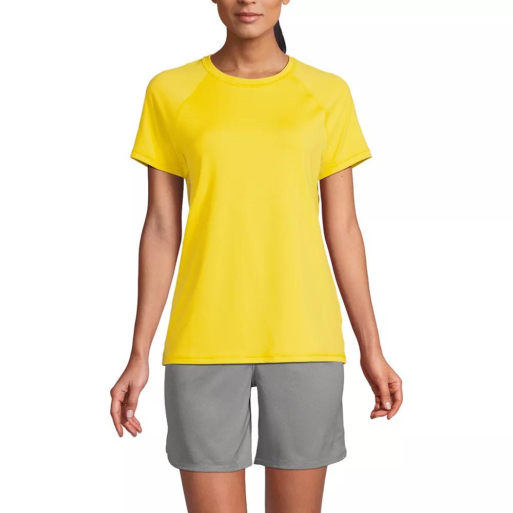 Women's Lands' End School Uniform Short Sleeve Active Tee,  Product Image