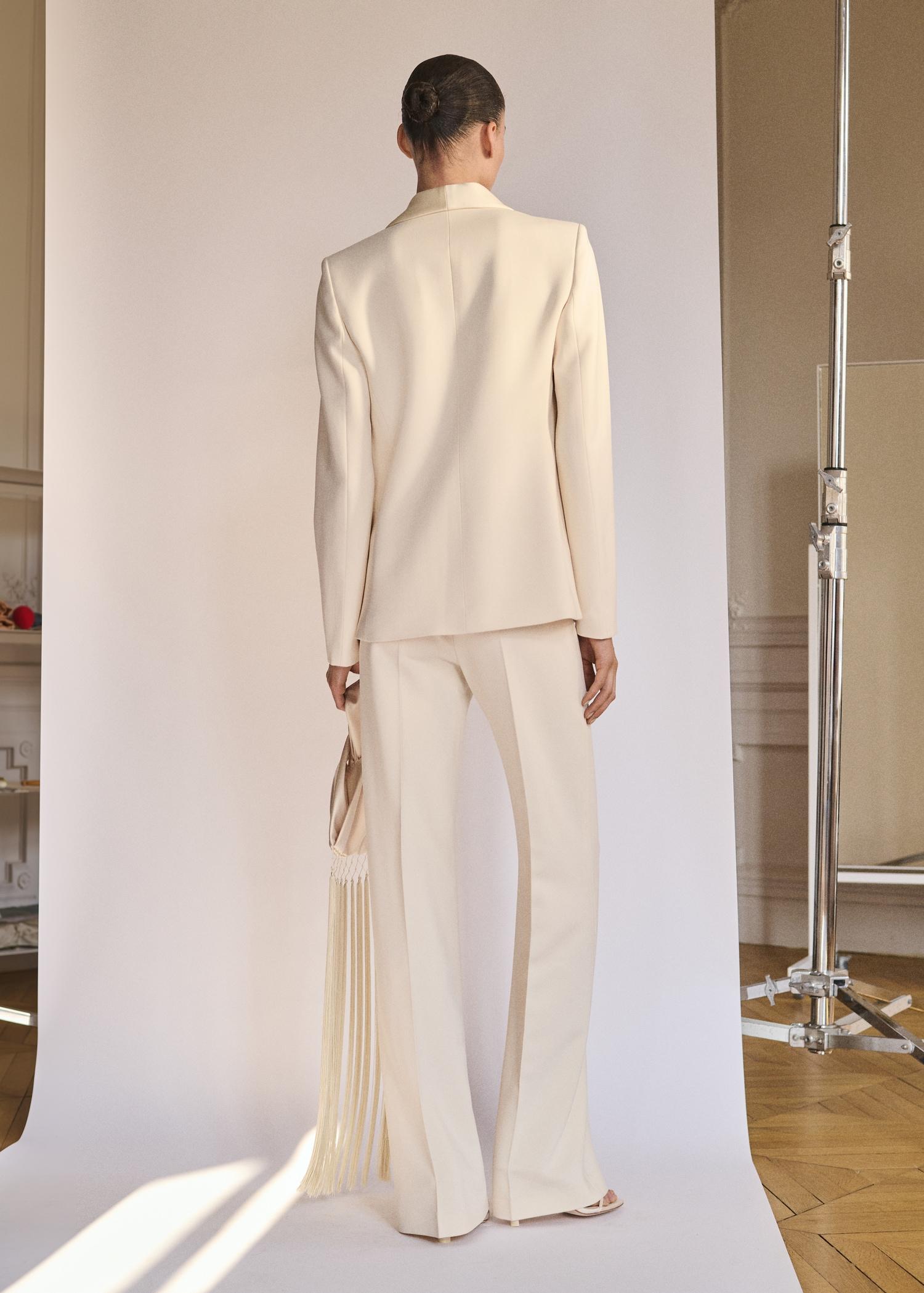 Straight-fit suit pants - Women | MANGO USA Product Image