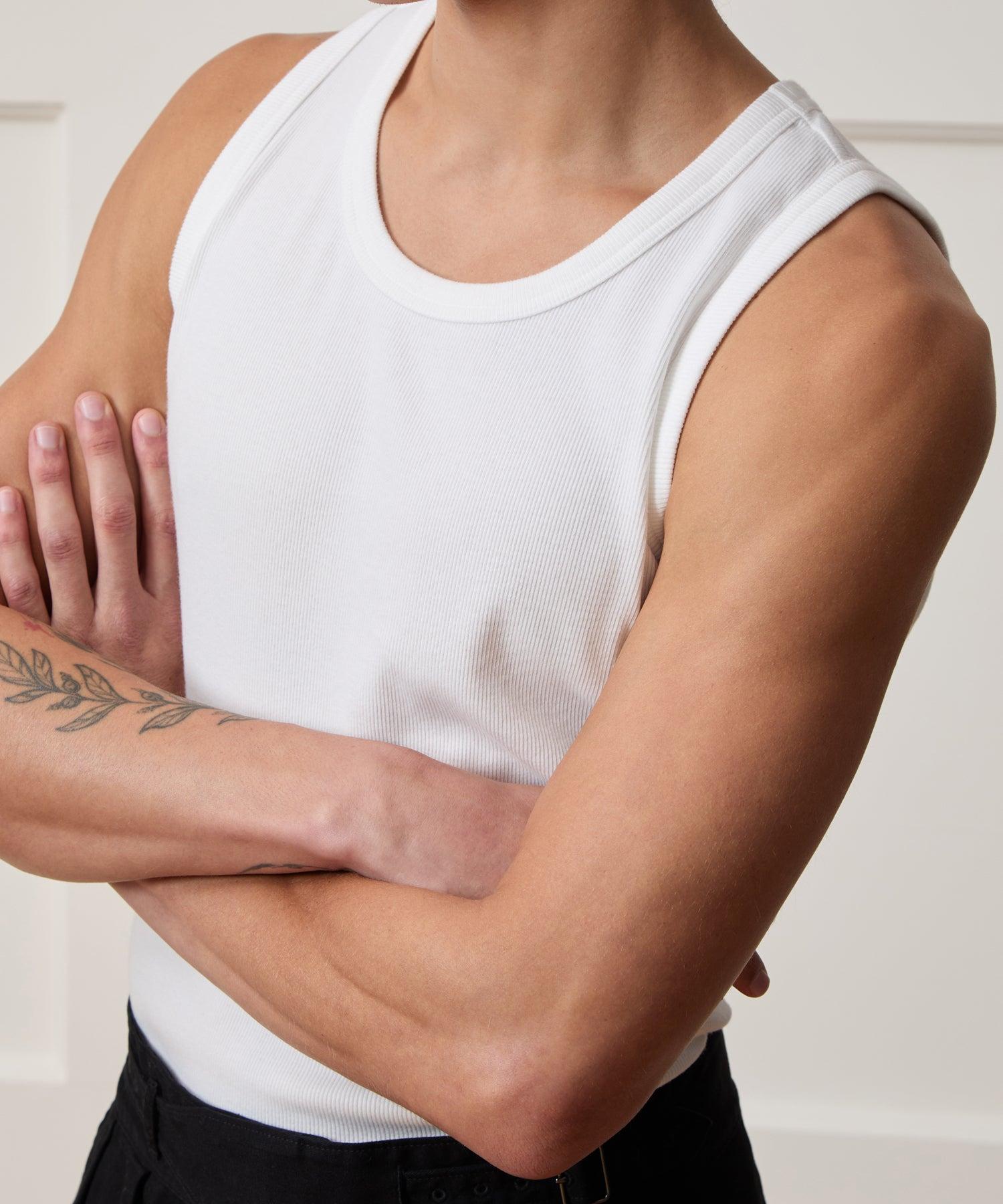 Portuguese Cotton High Neck Tank Product Image