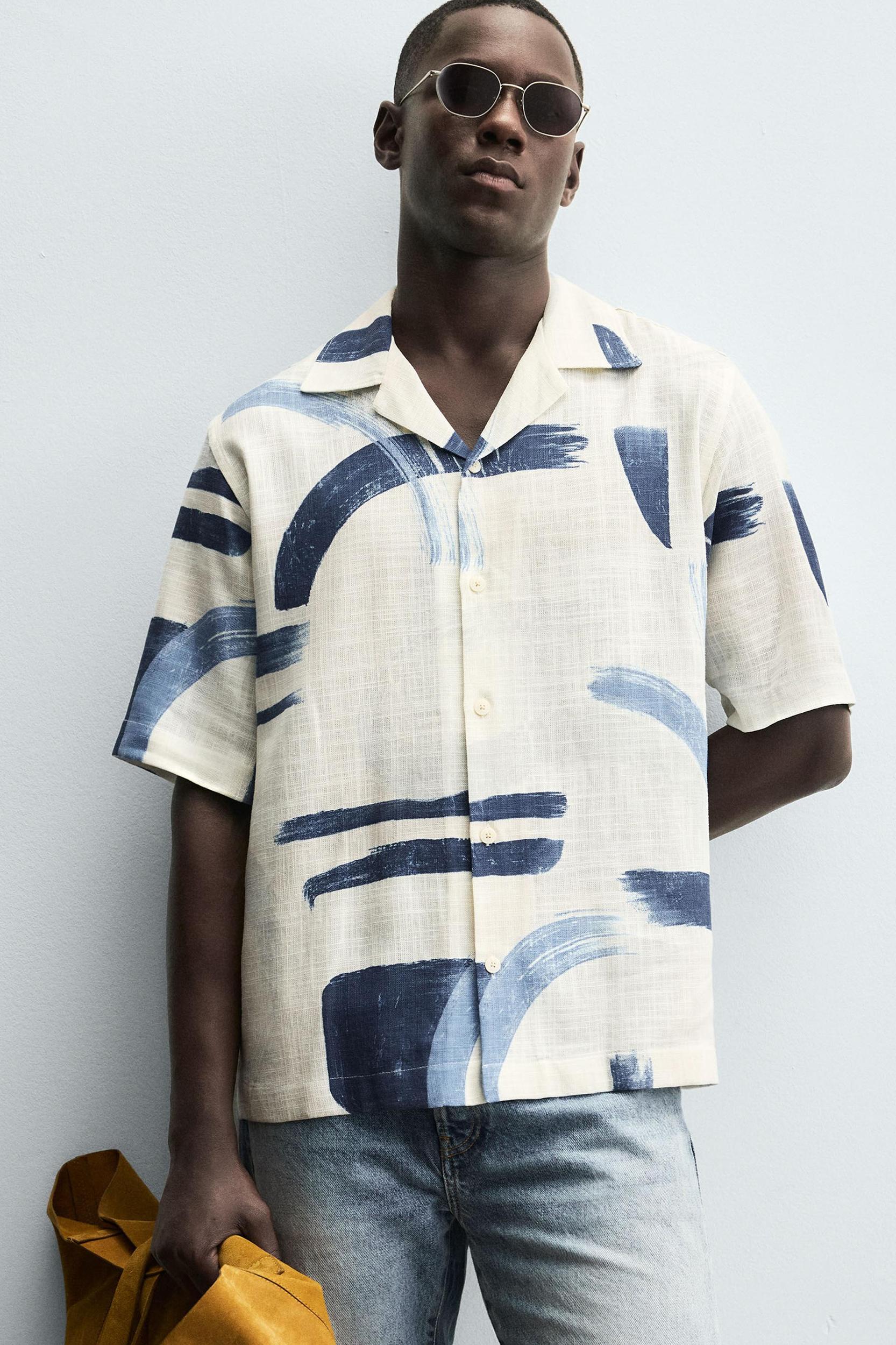 ABSTRACT PRINT SHIRT Product Image