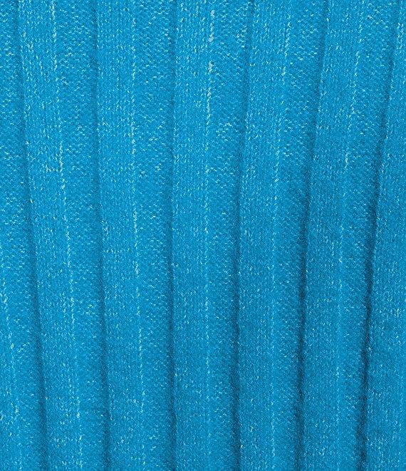 GB Long Sleeve Ribbed Cropped Sweater Product Image