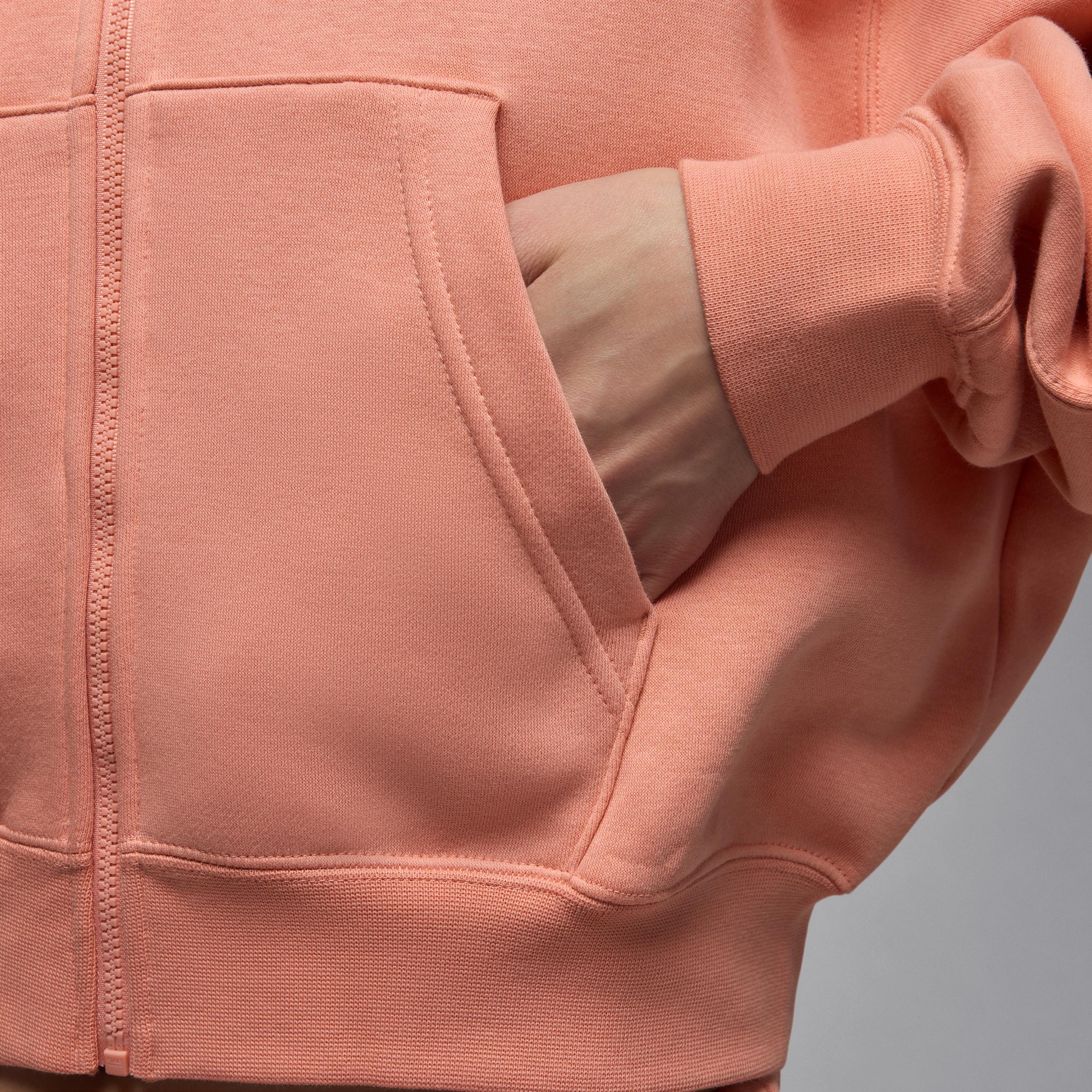 Women's Jordan Brooklyn Fleece Cropped Full-Zip Hoodie Product Image