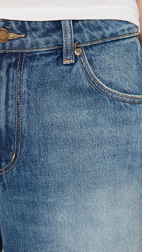 Rolla's Kate Baggy Tough Stone Jeans | Shopbop Product Image