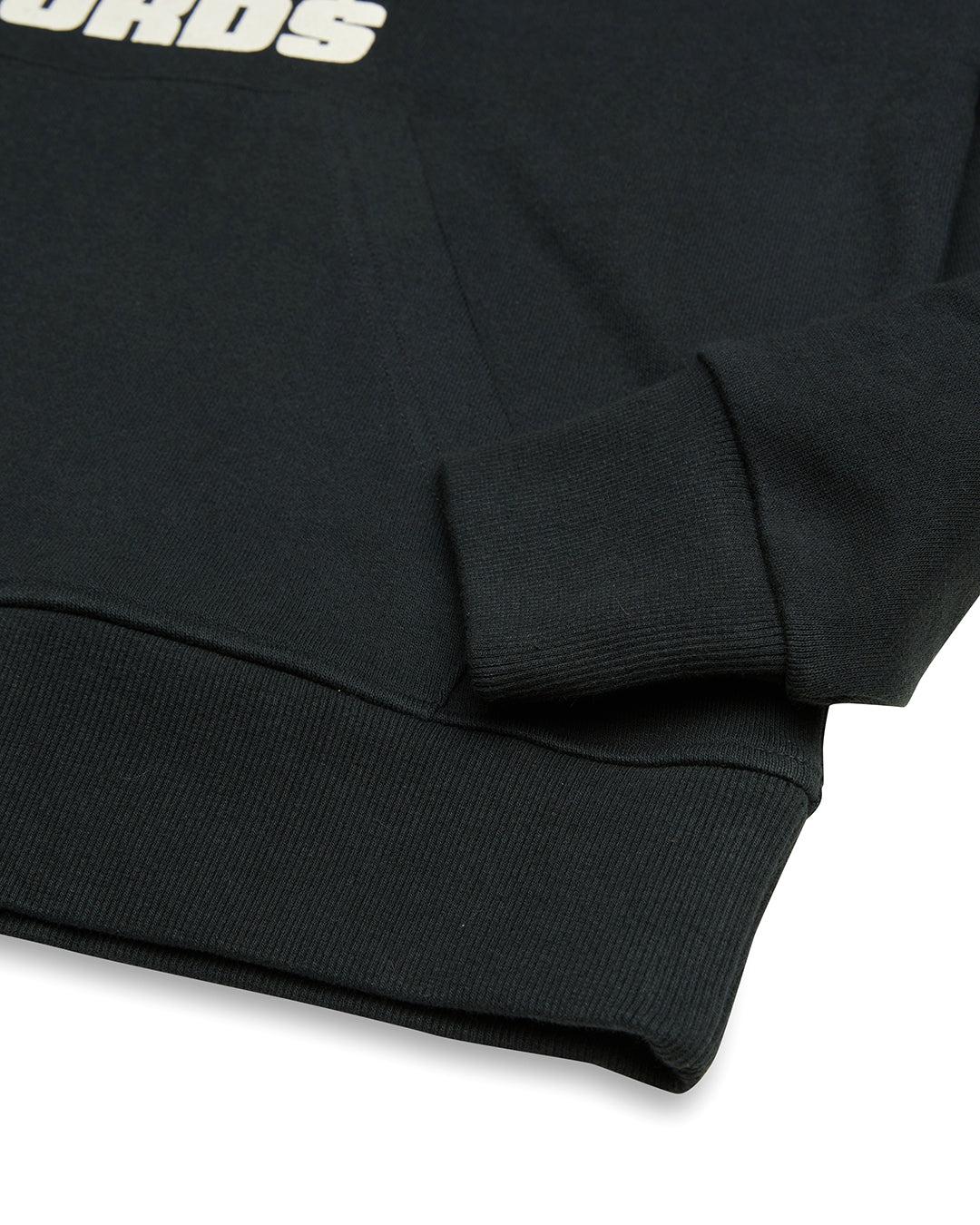 Curfew Hoodie - Caviar Product Image