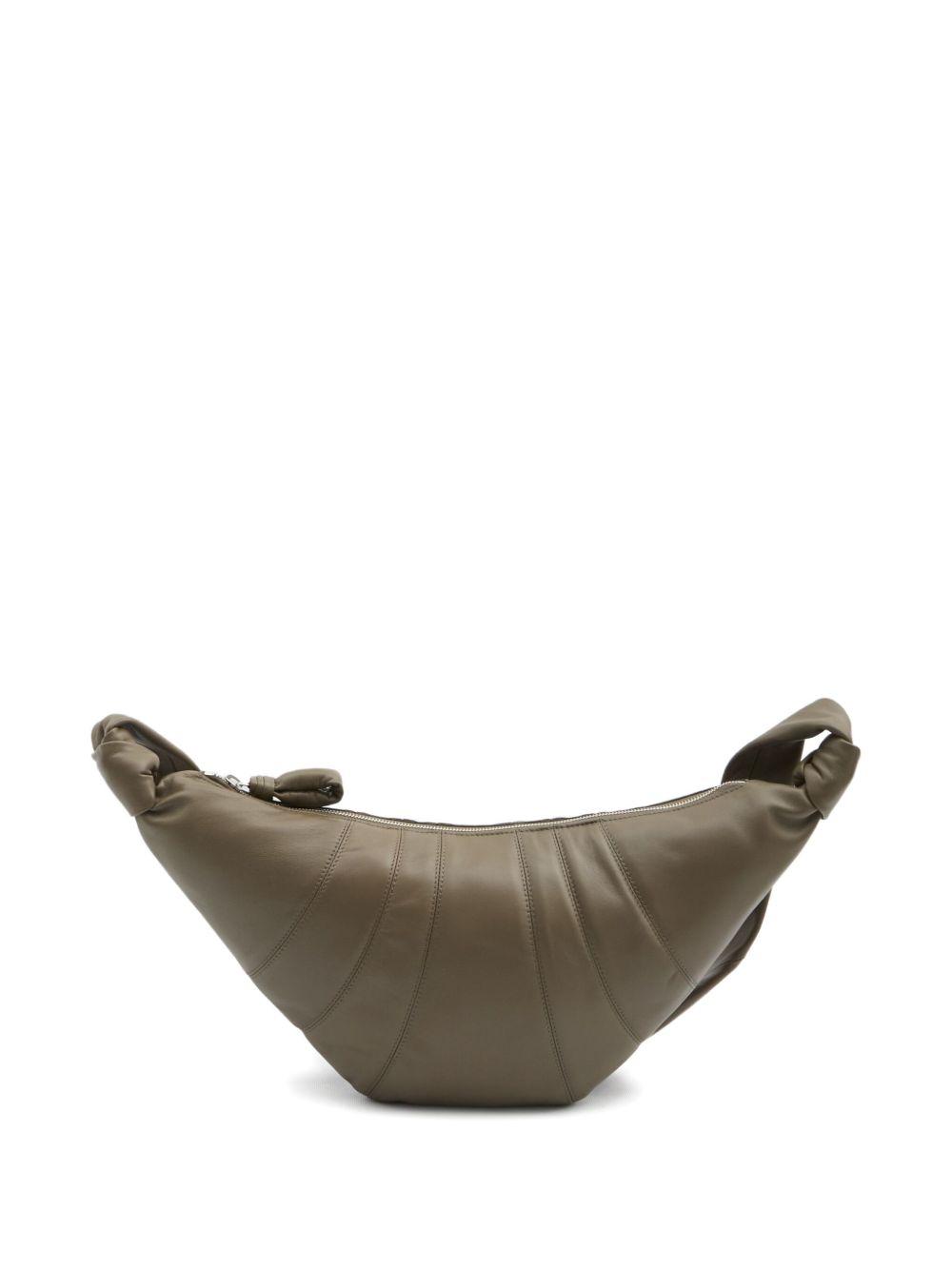 medium Croissant lamb-skin shoulder bag Product Image