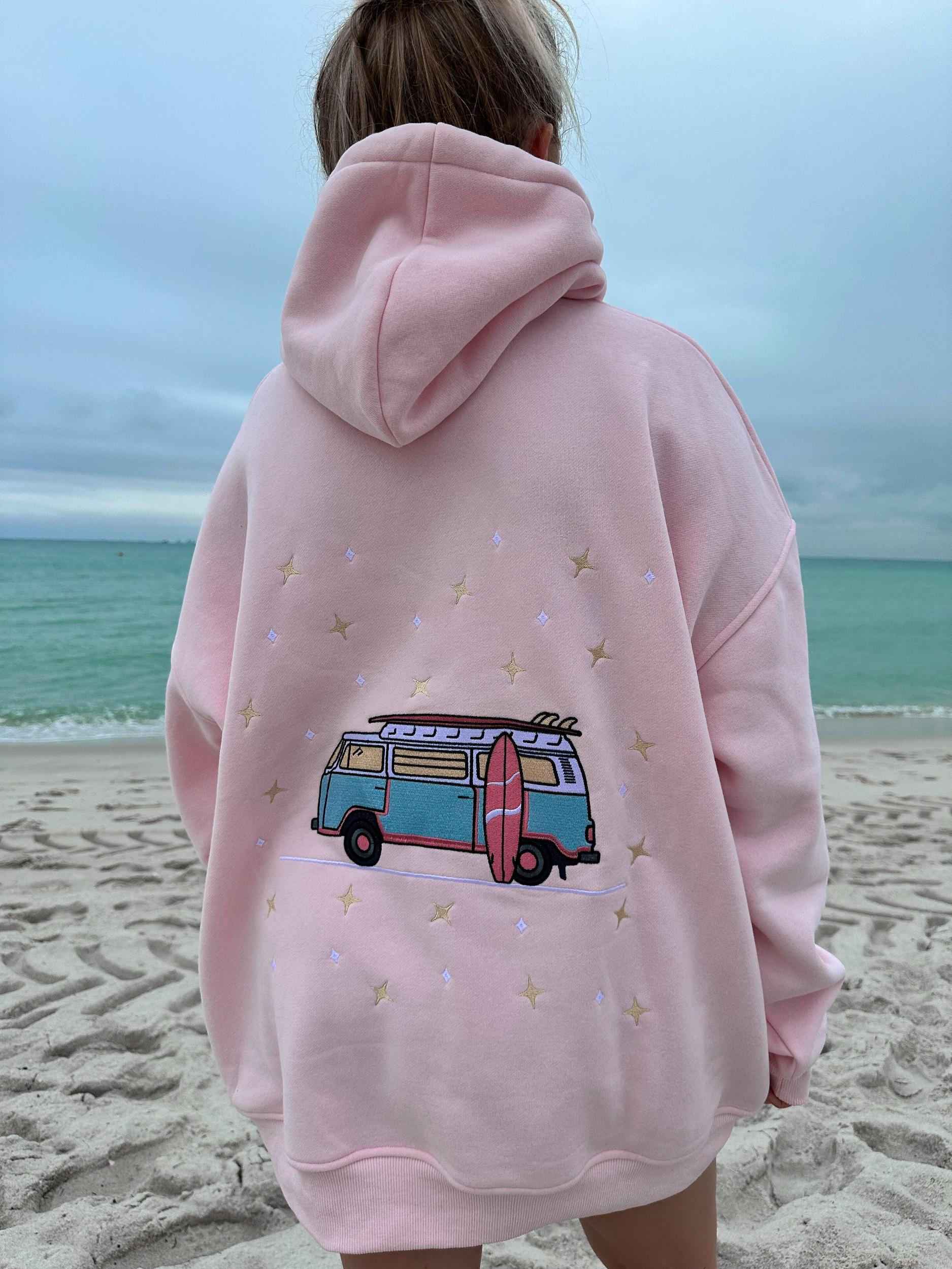 Embroider Van Star Hoodie Product Image