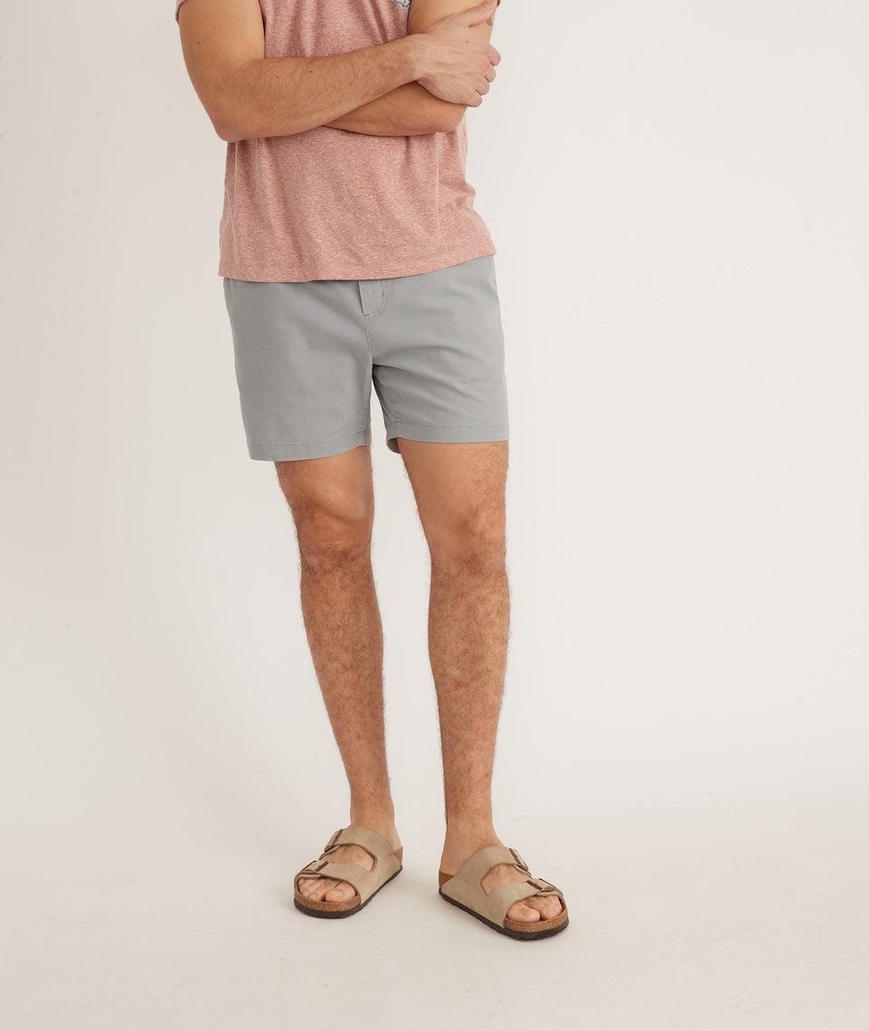 5" Saturday Canvas Short in Light Grey Product Image