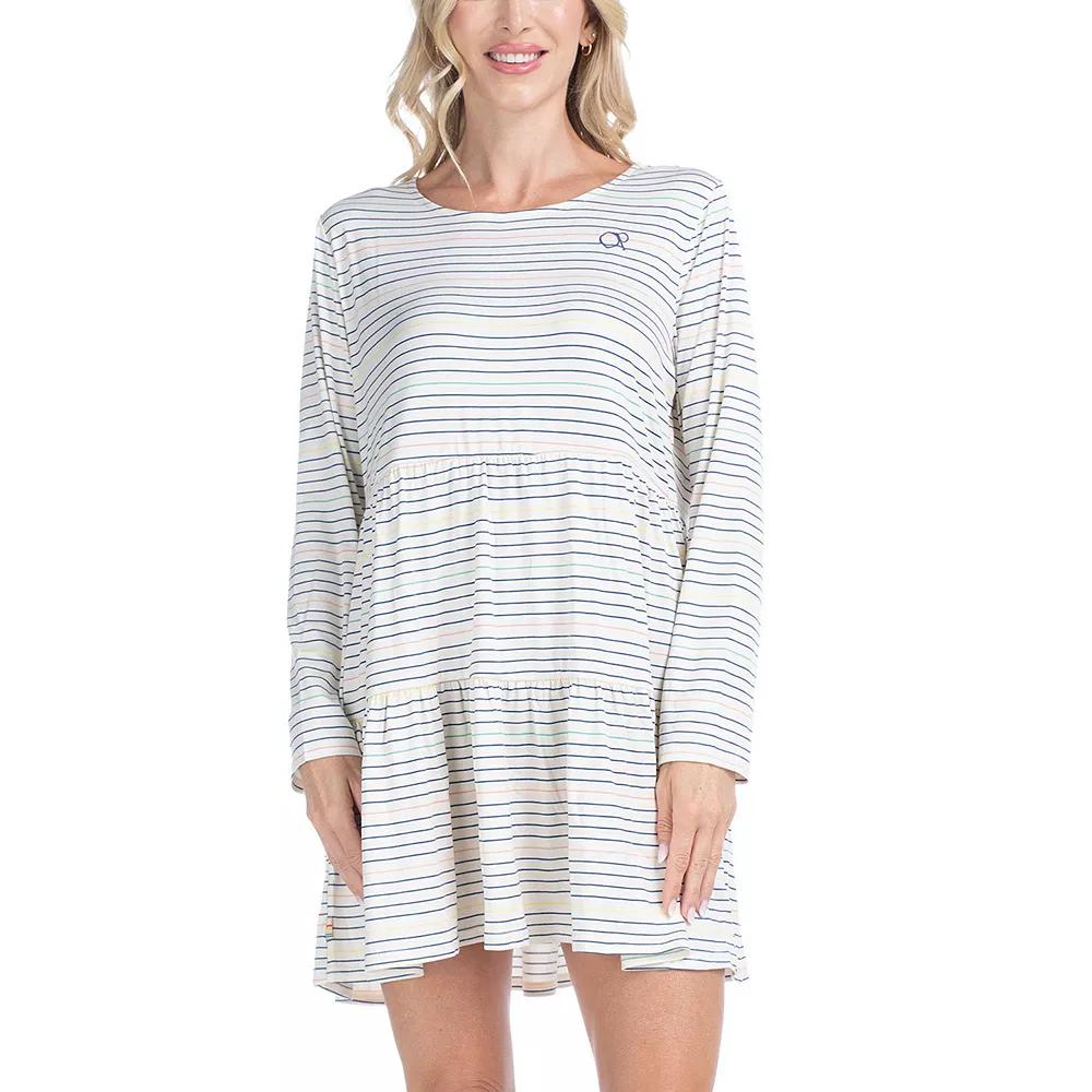Women's Ocean Pacific® Waves For Days Tiered Hem Sleepshirt,  Product Image