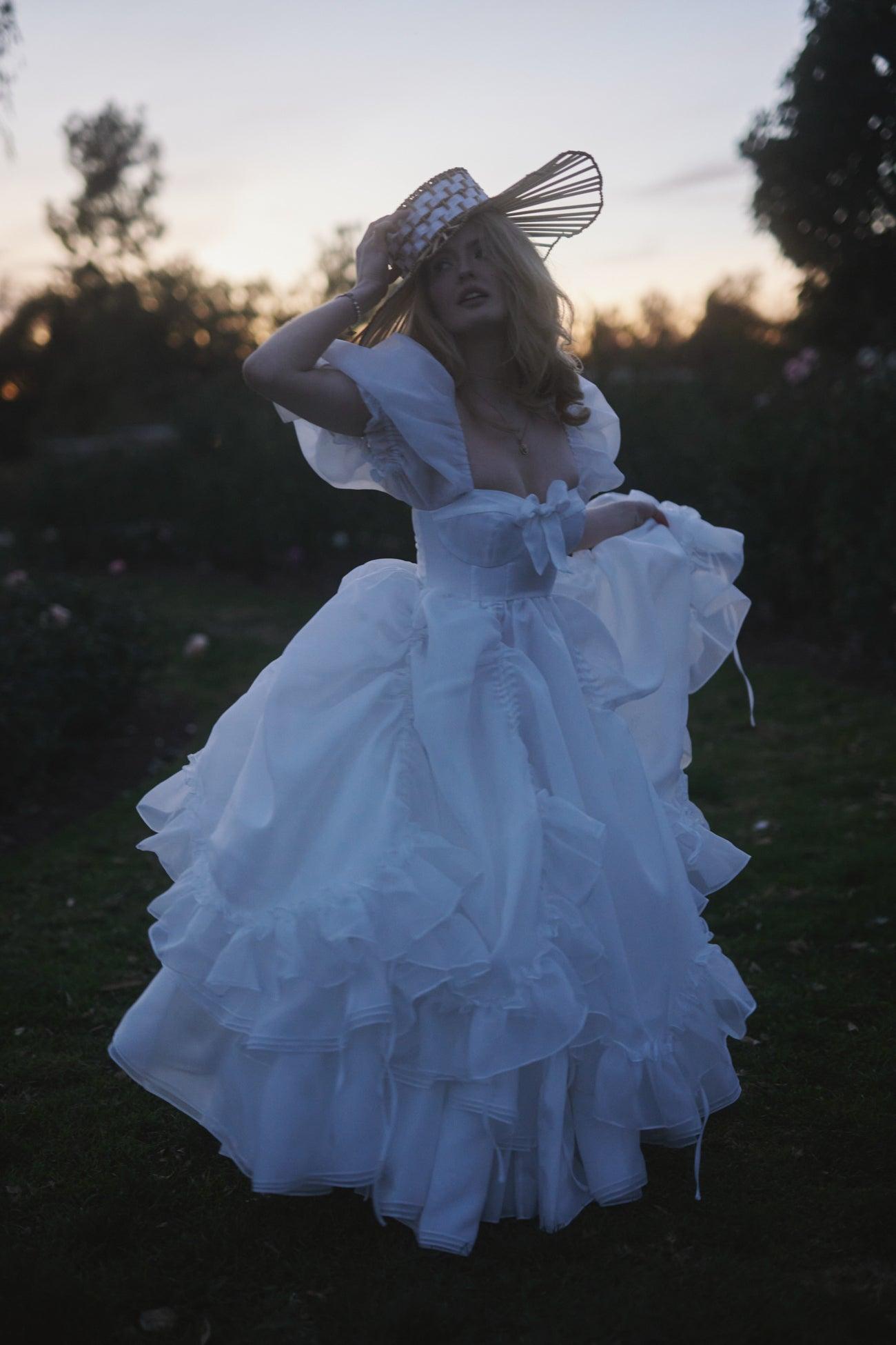 Put A Fork In It Ivory Gown Product Image