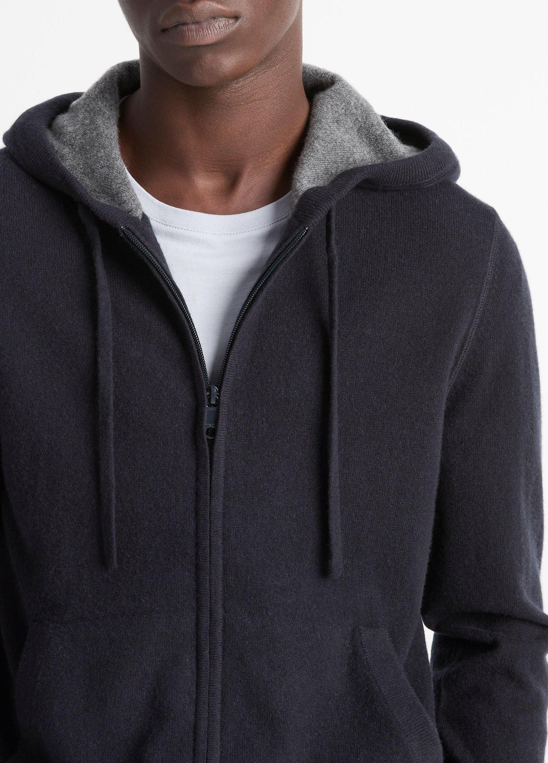Cashmere Full Zip Hoodie Product Image