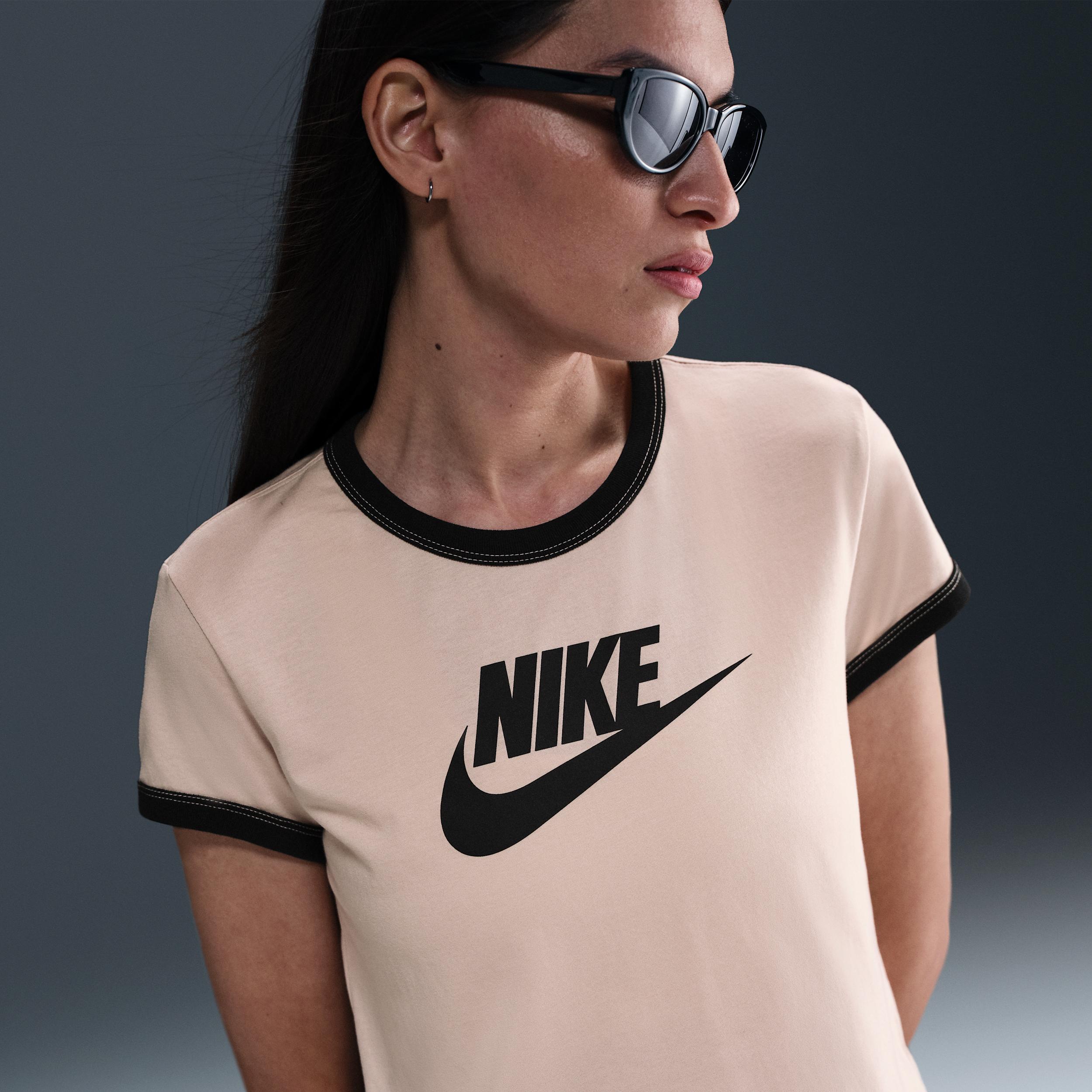 Nike Sportswear Women's Graphic Ringer T-Shirt Product Image